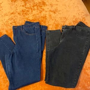 Zara High Waisted Skinny Jeans